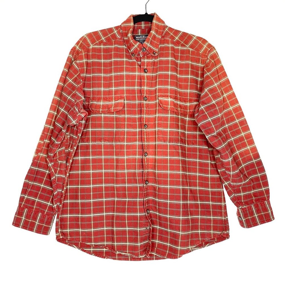 Woolrich Plaid Button Down Shirt - image 1